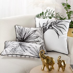 EUROFIRANY DEKORAČNÁ OBLIEČKA NA VANKÚŠ PREMIUM PALOMA 45X45 CM LISTY