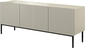 TV stolík Nicole 150 cm - kašmírová / čierna