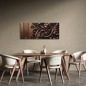 Obraz - Vzor z dreva (120x50 cm)