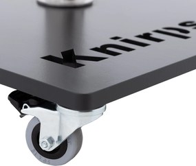 KNIRPS 50 kg - pojazdný oceľový stojan na slnečník s kolieskami