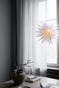 Watt & Veke Závesná svietiaca hviezda Liz White 50 cm