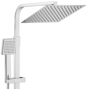 Sprchová súprava GABI s termostatickou batériou - 25x25 cm - chrómová