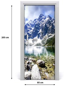 Fototapeta na dvere Morské oko Tatry 85x205 cm