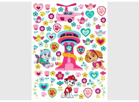 Samolepiaca dekorácia Paw Patrol Be Happy, 65 x 85 cm