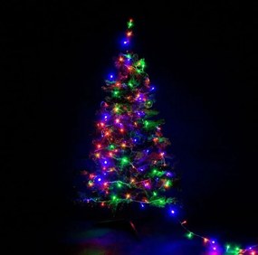 VOLTRONIC Vianočná reťaz 5 m, 50 LED, farebná
