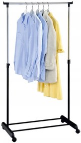 Vešiakový stojan na kolieskach IDA čierny