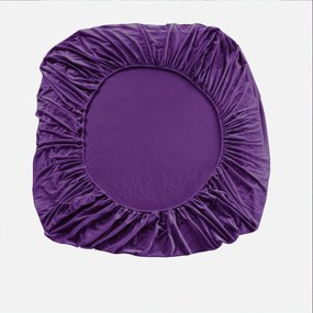 Plachta mikroplyš SOFT 90x200 cm tmavo fialové