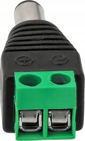 Sada konektorov DC 2,1 x 5,5 na pripojenie LED pásikov k napájaciemu zdroju