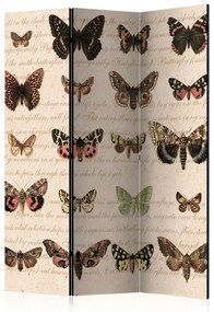 Artgeist Paraván - Retro Style: Butterflies [Room Dividers]