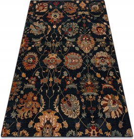 Koberec Do Obývačky vlna Omega Latica Kvety granátové Parzenica 235x350 cm