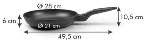 Tescoma Panvica SmartCLICK 28 cm, 28 cm