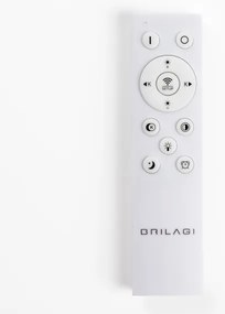 Brilagi - LED stmievateľné stropné svietidlo FALCON II LED/67W/230V pr. 40 cm biele + diaľkové ovládanie