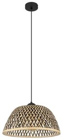 Globo 15767H1 - Luster na lanku COLLY 1xE27/15W/230V bambus