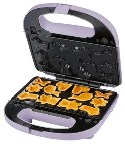 Silvercrest®  Kitchen Tools Vaflovač s vymeniteľnými platňami Swew 750 D4/Sowew 750 D4 (fialová)  (100387639)