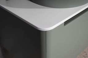 Sapho Sapho, KERALA umývadlová skrinka 100x35x47,5cm, 1x zásuvka, siena/modrá, KR100-4242
