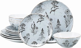 XXXLutz JEDÁLENSKÝ SERVIS Vintage Flower Stein 12-dielne Creatable - Online Only bytové doplnky - 007768075601