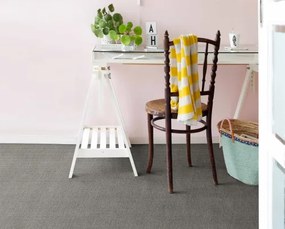 Koberce Breno Metrážny koberec MYKONOS PA WEAVE 97, šíře role 400 cm, sivá, viacfarebná