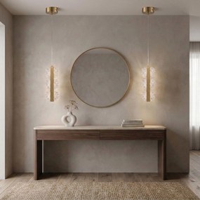 Toolight Toolight, LED stropné svietidlo, 9W, 1000lm, G150-3CP, zlatá matná, OSW-04706