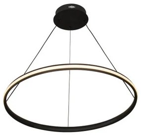 LED Stmievateľný luster na lanku LED/55W/230V 3000-6500K pr. 60 cm + diaľkové ovládanie