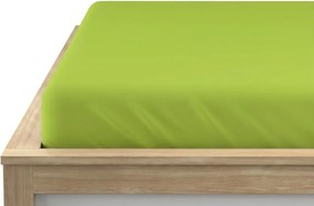 Jersey plachta BASIC svetlozelená 90 x 200 cm