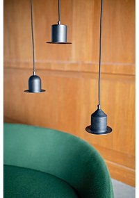 Súprava 3 čiernych závesných svietidiel EMKO Hat