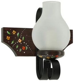 Brilagi - Nástenné svietidlo QUEEN 1xE14/40W/230V buk/wenge