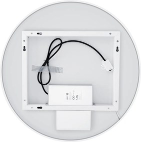 Nimco Biele LED zrkadlo pr. 900 s dvoma dotykovými senzormi - ZPB 31003RVX-05