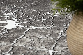 Moderný koberec MATEO 8036/944 Mramor, sivo - béžový