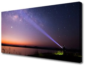 Obraz Canvas Hviezdy noc mliečna dráha 120x60 cm