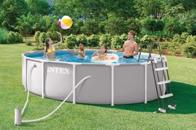 INTEX PRISM FRAME Okrúhly bazén 427 × 107 cm s kartušovou filtráciou 220–240V 26720ND