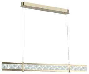 LED Stmievateľný luster na lanku ENRIQUE LED/20W/230V 3000-6000K + diaľkové ovládanie