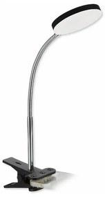 TOP LIGHT Stolová lampička s klipom Lucy KL C, Čierna