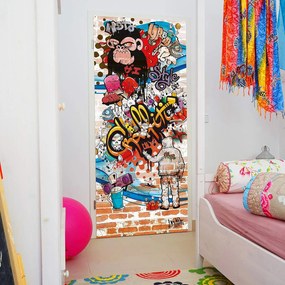 Fototapeta na dvere GRAFFITI 86x200 cm