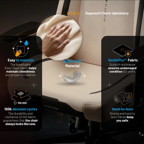 Herné Kreslo Diablo X.Eye Prime, Normal Size, Desert Storm