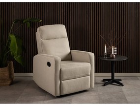 Béžové relaxačné kreslo Asila – Actona