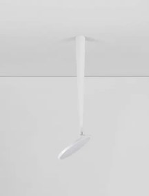 LED biele moderný luster Ekei