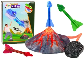 LEAN TOYS Raketometová súprava - Dinosaurus