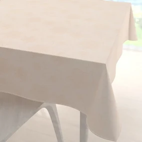 Biante Teflónový štvorcový obrus TF-099 Zlaté kvetované ornamenty na béžovom 70x70 cm
