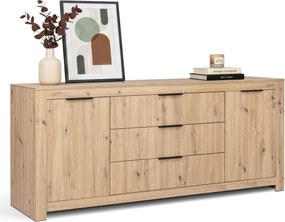 Komoda Houseland Tommy 01 200 cm dub artisan
