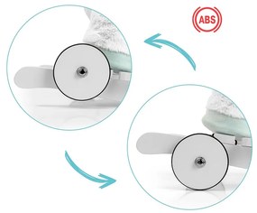 Hojdací koník s melódiou a kolieskami Milly Mally Polly Jednorožec