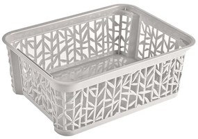 Košík Bamboo biely