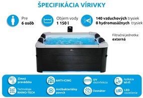 Marimex | Vírivý bazén MSPA Oslo Plus F-OS063WP | 11406451