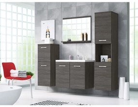 Kúpeľňová zostava Megi I, Farby: bodega, Sifón: bez sifónu, Umývadlová batéria: Maro Blo 020M