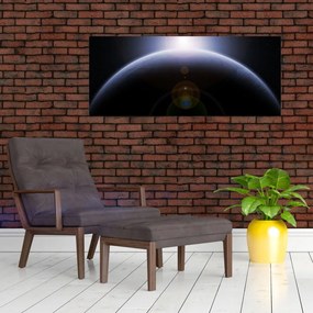 Obraz vesmírneho telesa (120x50 cm)