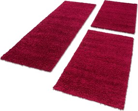Ayyildiz koberce Kusový koberec Life Shaggy 1500 red - 80x150 cm