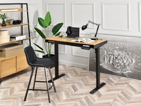 PC stolík Osto 120 (dub čierny + biela). Vlastná spoľahlivá doprava až k Vám domov. 1109816
