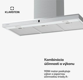 Klarstein Auriana digestor, Ambient Light, 700 m³/h, WiFi, Touch, LED