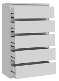 Komoda s zásuvkami MAO biela