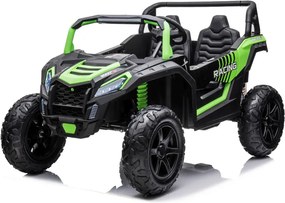 LEAN CARS Batériový vozík STRONG A032 zelený