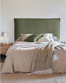 Zelené čalúnené čelo postele 166x106 cm Tanit – Kave Home